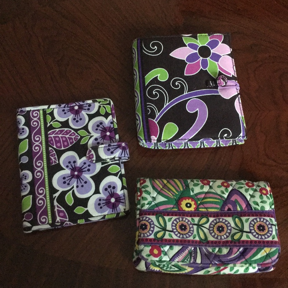 Wallet, passport holder, and notebook